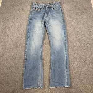 Diesel Jeans Mens 27x30 Blue Safado Regular Straight Denim Italy Made